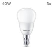 Philips-LED-lamppu E14 4,9W 470m 2700K matta 3 kpl