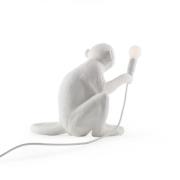 LED-koristeterassivalo Monkey Lamp valk., istuva