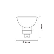 Calex Smart LED-heijastin GU10 4.9W CCT RGB CCT RGB