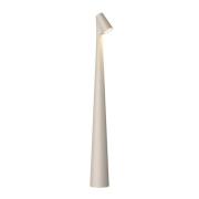 Vibia Africa LED pöytävalaisin korkeus 45cm vaalea beige