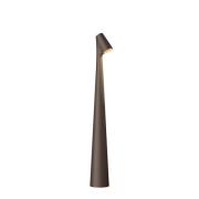 Vibia Africa LED pöytävalaisin korkeus 40cm tummanruskea