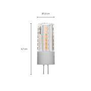 Arcchio 2-kantainen LED-lamppu G4 3,4W 2700K 3 kpl