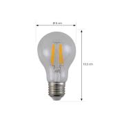 LED hehkulamppu, kirkas, E27, 7.2W, 2700K, 1521 lm