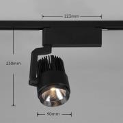 LED-spotti Radiator DUOline, CCT, mattamusta