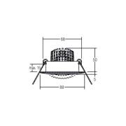 BRUMBERG BB13 uppovalo dim2warm RC kuvio