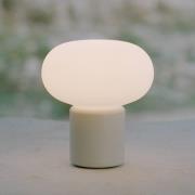 New Works ladattava valaisin Karl-Johan, vaaleanharmaa, IP65