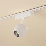 Lindby LED-valonheitin 48 V Lumaro, valkoinen, Ø6cm, muovia, himmennet...