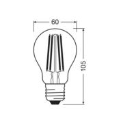 OSRAM LED Classic, hehkulamppu, E27, 2,2 W, 470 lm, 4000 K