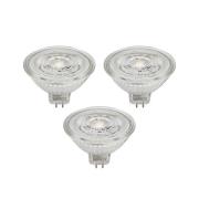 Prios LED-heijastin GU5.3 4.3W 345lm 36° kirkas 827 3 kpl sarja