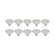 Prios LED-heijastin GU5.3 4.9W 500lm 36° kirkas 840 10 kpl:n sarja