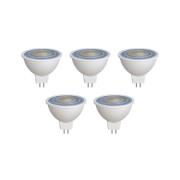 Prios LED-heijastin GU5.3 7.5W 621lm 36° valkoinen 827 5 kpl sarja