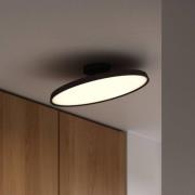 LED-kattovalaisin Kaito 2 Pro, Ø 40 cm, musta, välimatka