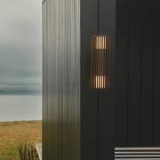 Nordlux ulkoseinävalaisin Aludra Double Seaside, alumiini, ruskea