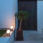 SLV pollarilamppu Square Pole, korkeus 30 cm, harmaa, ruostumaton terä...