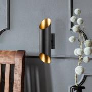 Seinävalaisin Cut 11810, musta, metalli, korkeus 30 cm, ylös/alas