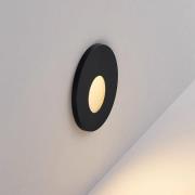 Molto Luce LED uppoasennusvalaisin Wall 68R RD, alumiini, musta, CCT-a...