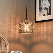 PR Home riippuvalaisin Cebu, Ø 17 cm, Lampakanay, luonnonruskea