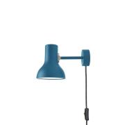 Anglepoise Type 75 Mini -seinävalaisin pistokkeella, sininen