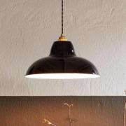 Anglepoise-riippuvalo Original 1227 Brass Midi Wide, musta