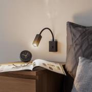 Seinävalaisin Raisio, joustava varsi, musta