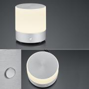 BANKAMP Button LED-pöytälamppu 18,5cm alumiini