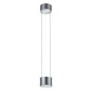 BANKAMP Impulse -LED-riippuvalo 1-lamp. nikkeli