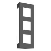 Aqua Trilo ulkoseinälamppu antrasiitti