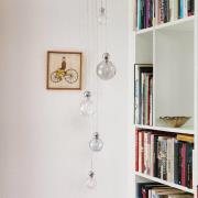 EBB & FLOW Uva M riippuvalo, pallo hopea, kirkas