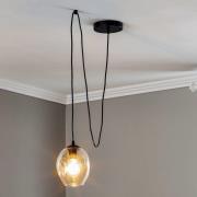 Riippuvalo Starla hajautettu 1-lamppuinen, lasi kirkas