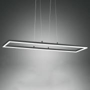 LED-riippuvalaisin Bard, 92x32 cm, antrasiitti