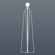 GRUPA Model M1 -LED-lattiavalo valk., musta johto