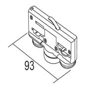 Ivela-sovitin, 3-vaihe, 220-240 V 10 kg, valkoinen