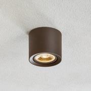 LED-kattovalaisin Fedler himmeästä lämpimään, musta