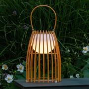LED-pöytävalaisin Fjara, ruskea