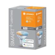 LEDVANCE SMART+ WiFi GU10-heijastin 4,9W 45° CCT