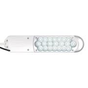 LED-pöytävalaisin MAULatlantic, valkoinen, korkeus 38 cm, kiinnitettäv...