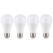 LED-lamppu E27 12W 2 700 K opaali, 4 kpl