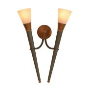 Kaksilamppuinen soihtumainen seinävalaisin STELLA