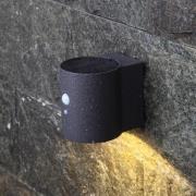 MEGATRON Loky LED-aurinkoseinävalaisin, anturi, pyöreä