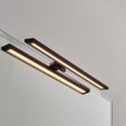 LED peilivalo Espelho 40 cm musta 3000 K