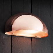 Seinävalaisin Bergen, puoliympyrän muotoinen, kupari