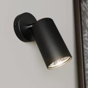 Seinäkohdevalaisin Eye Spot 1-lamppuinen, musta
