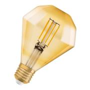 OSRAM LED-lamppu E27 4W Vintage Diamond 824 kultainen