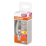 OSRAM LED-kynttilävalaisin E14 2.8W 827 himmennettävä kirkas