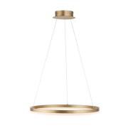 Paul Neuhaus LED-riippuvalaisin Titus, Ø 60 cm, messinki, himmennettäv...