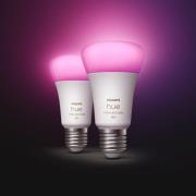 Philips Hue White&Color Ambiance 6,5 W E27, 2 kpl