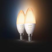 Philips Hue kynttilälamppu White Ambiance 2x E14