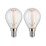 Paulmann LED-lamppu E14 2,7W 2700K filament 2 kpl