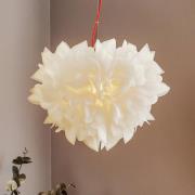 Slamp Veli Foliage-riippuvalo valko-punainen 45cm