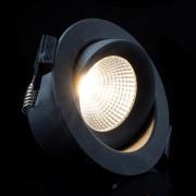 SLC One 360° LED uppoasennusvalo musta 3000K 3,000K